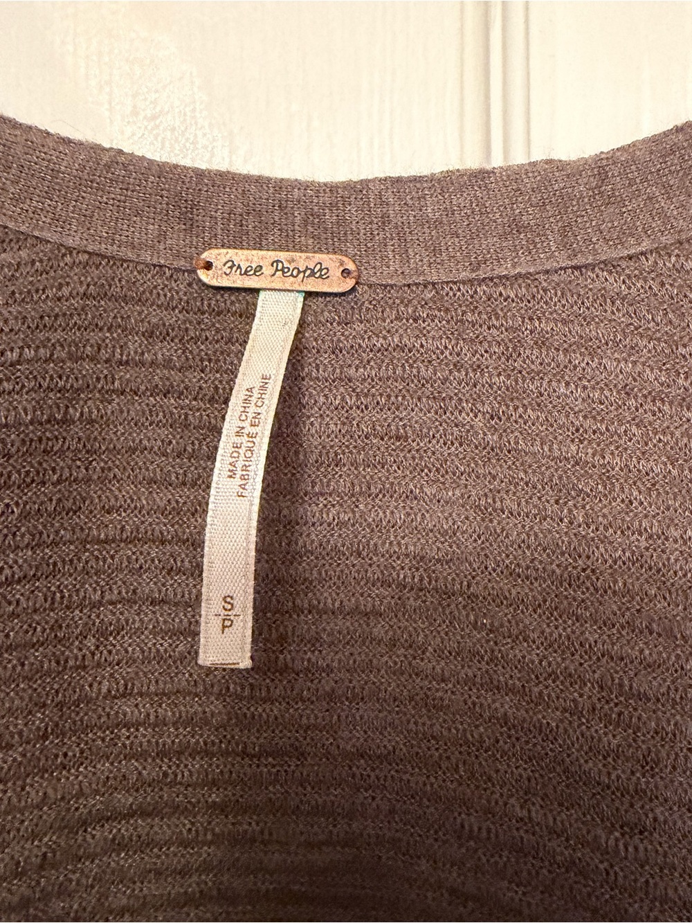 Free People Starman Bell Sleeve Sweater Size Small - Picture 5 of 6